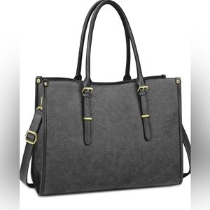 Leather Laptop Bag - NWOT